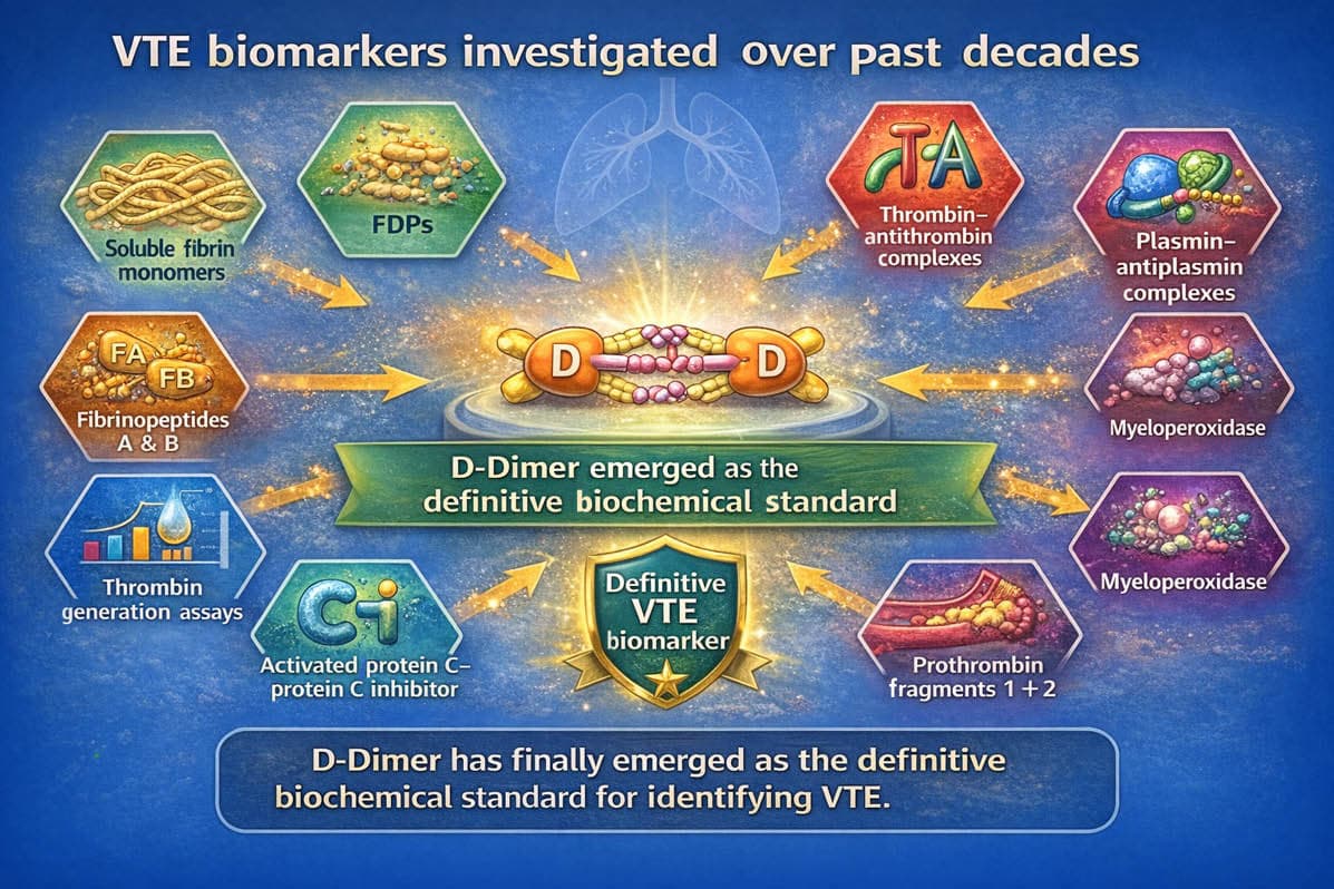 
      D-dimer generation, metabolism, and clearance
    