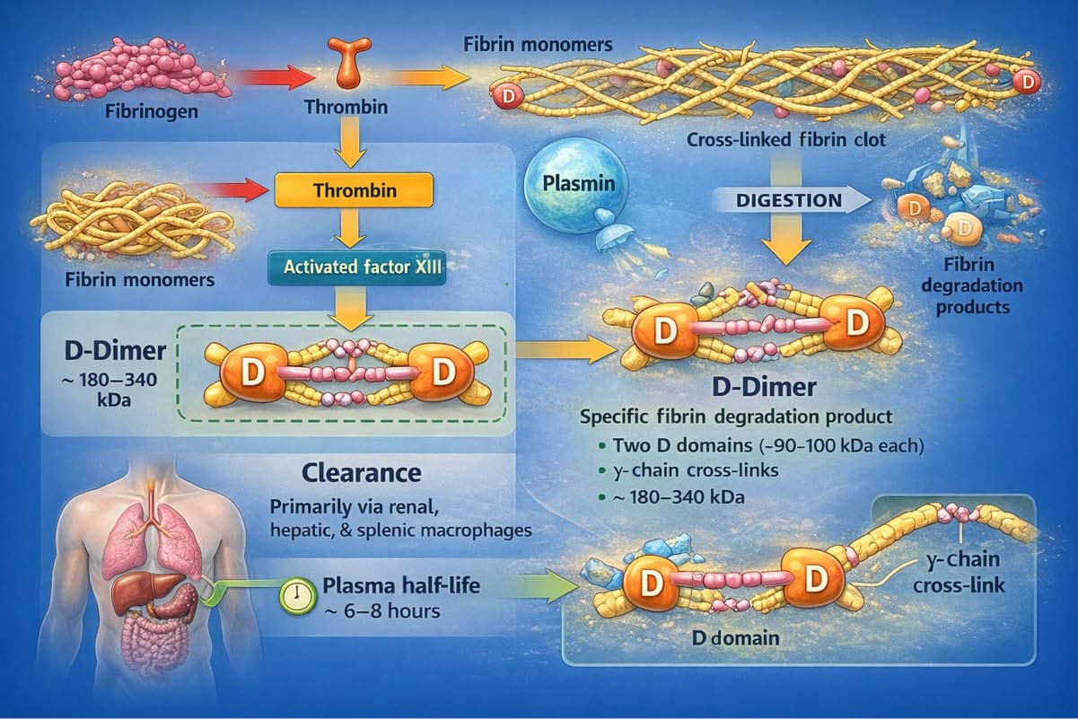 
      Integration of D-dimer testing into diagnostic strategies for suspected venous thrombosis and pulmonary embolism
      Abbreviations: ACC, American College of Cardiology; AHA, American Heart Association; PE, pulmonary embolism
    