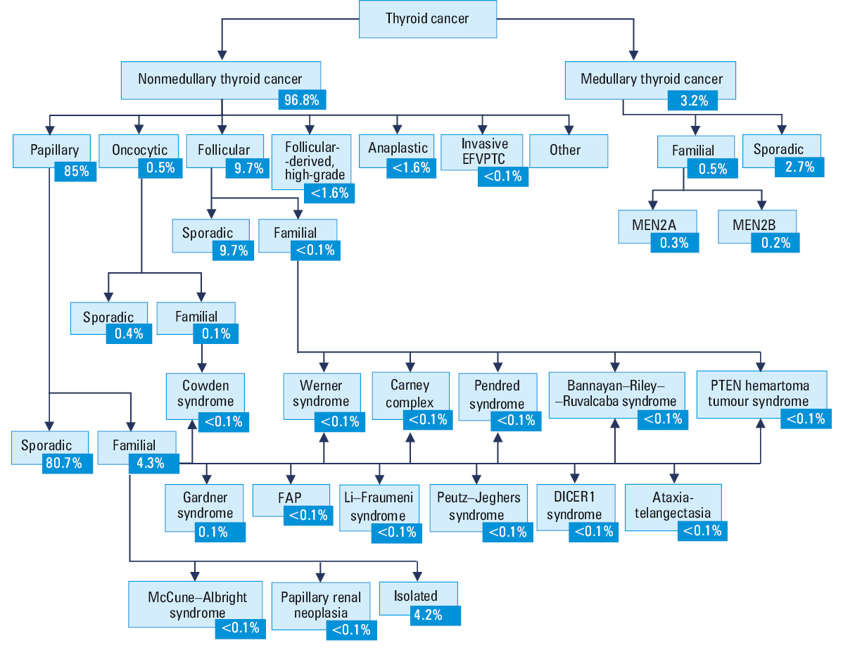 Workflow for assessing the prevalence of germline mutations predisposing to differentiated thyroid cancer in a cohort of Polish individuals using a genome-wide association studyAbbreviations: FNMTC, famillial nonmedullary thyroid cancer; WGS, whole genome sequencing