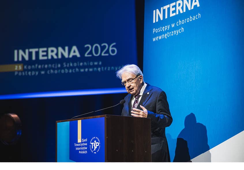 Journal impact factor of Polish Archives of Internal Medicine from 2017 to 2025, with percentile in the category Medicine, general & internal